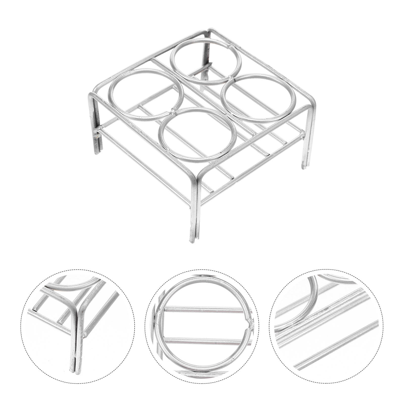 Lab Equipment - Laboratory Crucible Rack Heat Resistant Steel
