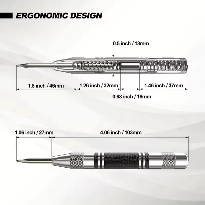 Auto Center Puncher Hole Marke - огляд і ціна Industrial Tools