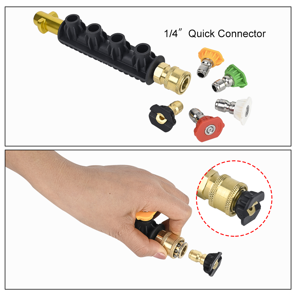High Pressure Washer Gun Wand  - огляд і ціна Vacuum Chamber Kit With Pump