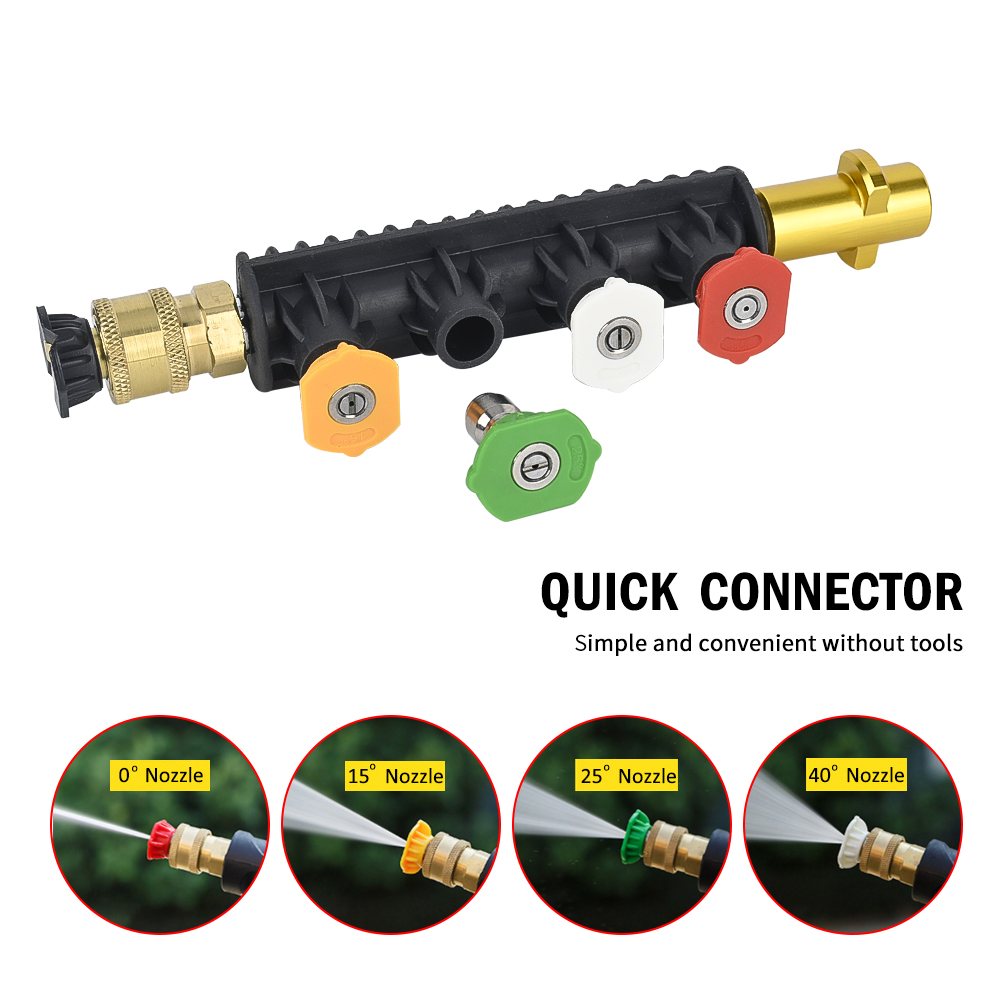 High Pressure Washer Gun Wand  - огляд і ціна Vacuum Chamber Kit With Pump