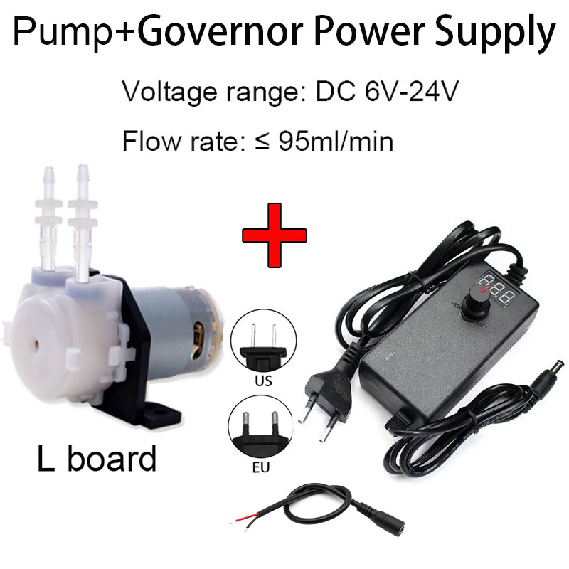 Small Adjustable Peristaltic P - огляд і ціна Mini Peristaltic Pump 12V