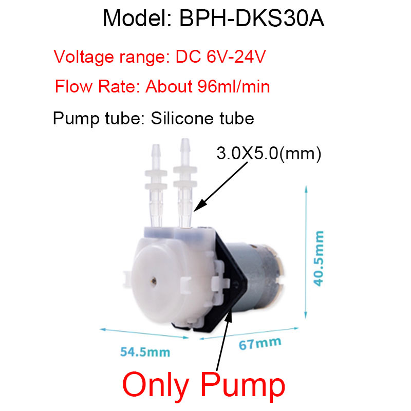 Small Adjustable Peristaltic P - огляд і ціна Mini Peristaltic Pump 12V